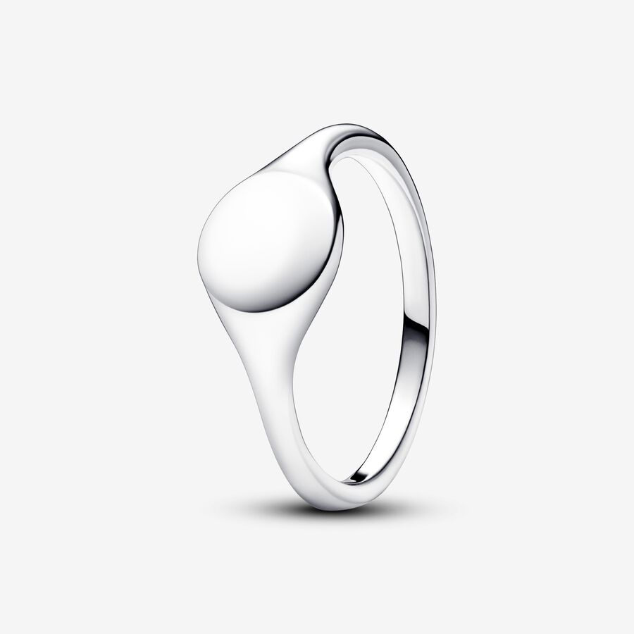 Anel Engravable Signet