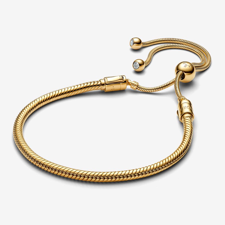 Pulseira Deslizante Malha Snake