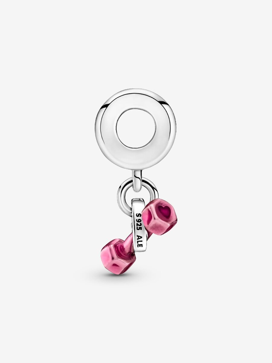 Conta Pendente Love for Fit Prata