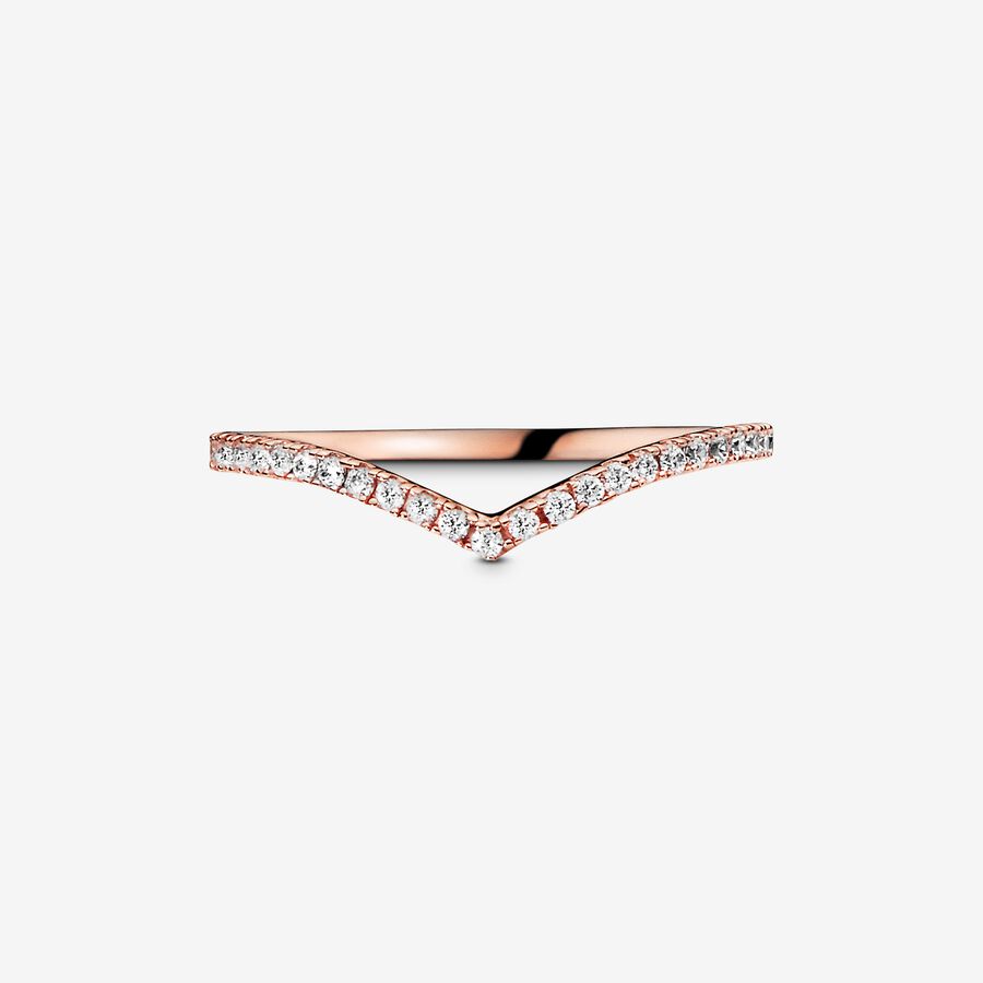 Anel Wishbone Brilhante