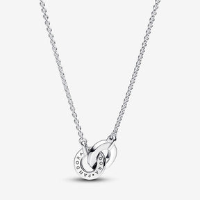 Colar Pandora Signature Interligado Pavé