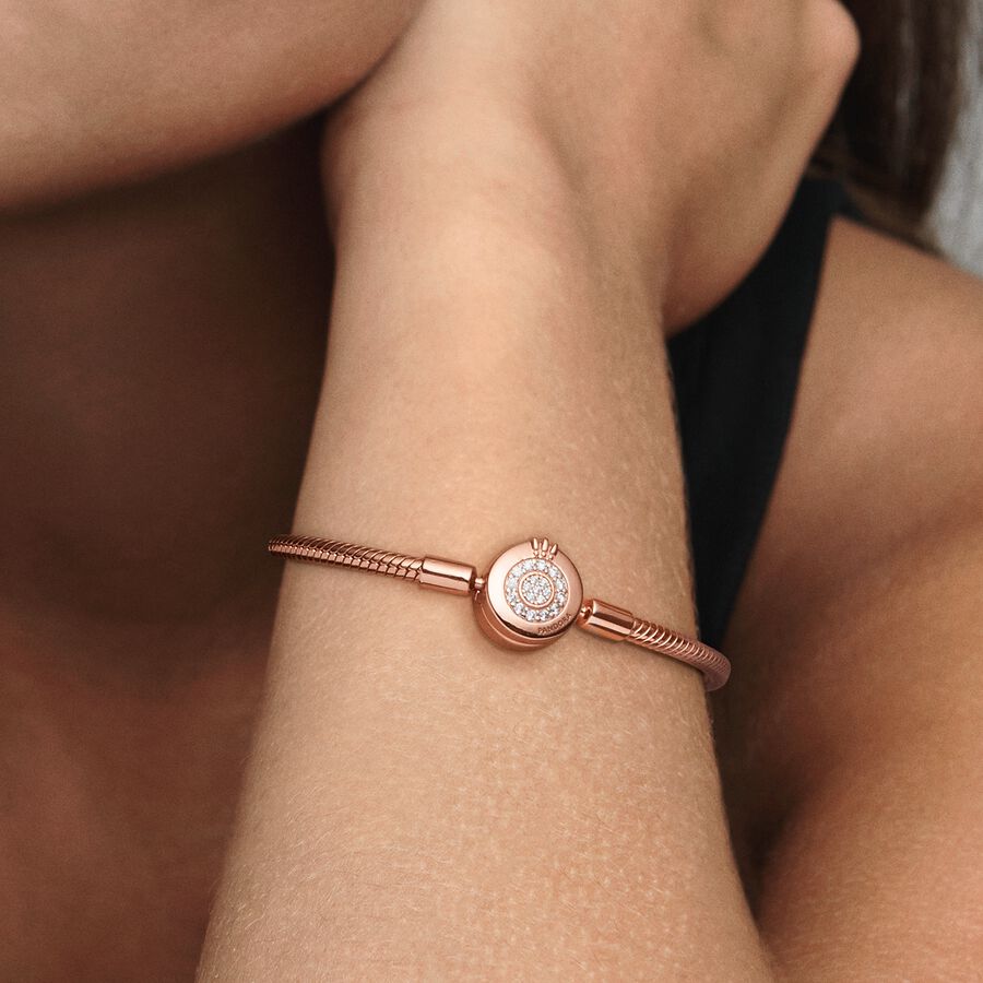 Pulseira Snake "O"coroa Pandora Moments