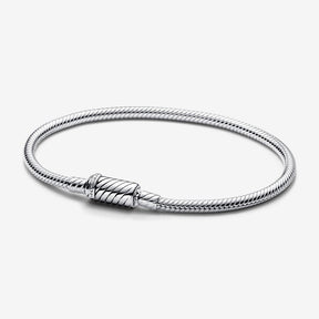 Pulseira Malha Snake Fecho Magnético Easy-Close