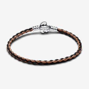 Pulseira em couro com fecho Pandora Moments Disney O Rei Leão