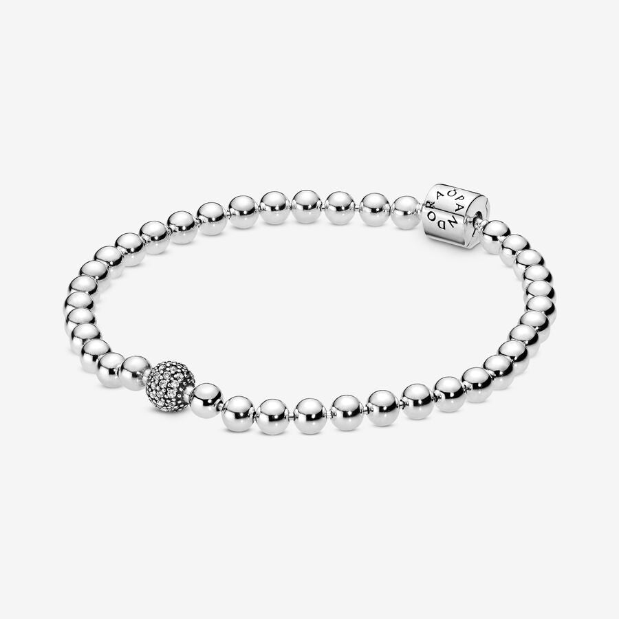 Pulseira Beads & Pavé