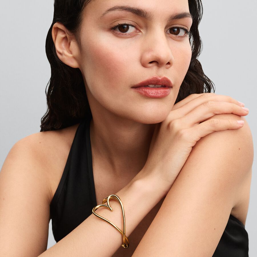 Pulseira Coração com Forma Orgânica